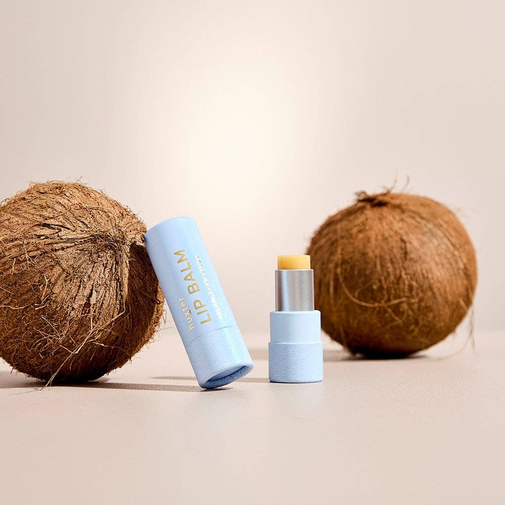 Lip Balm - Island Coconut - Pale Blue - 9gm Huxter
