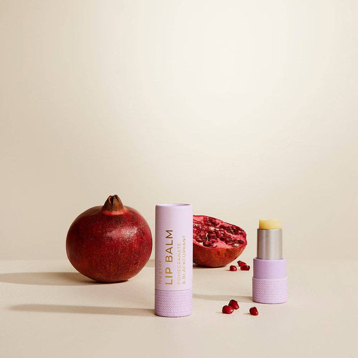 Lip Balm - Pomegranate &amp; Blackcurrant - Mauve - 9gm Huxter