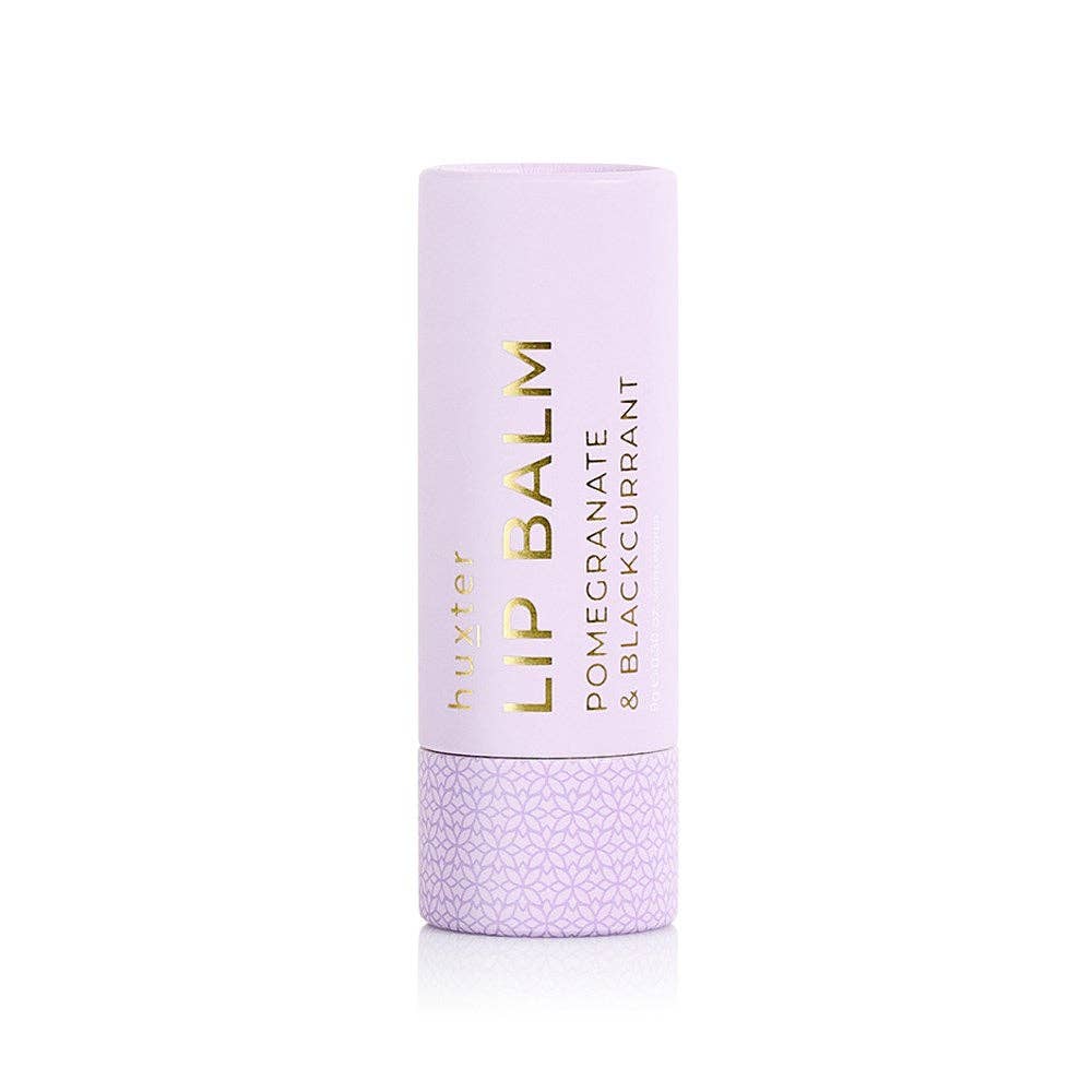 Lip Balm - Pomegranate &amp; Blackcurrant - Mauve - 9gm Huxter