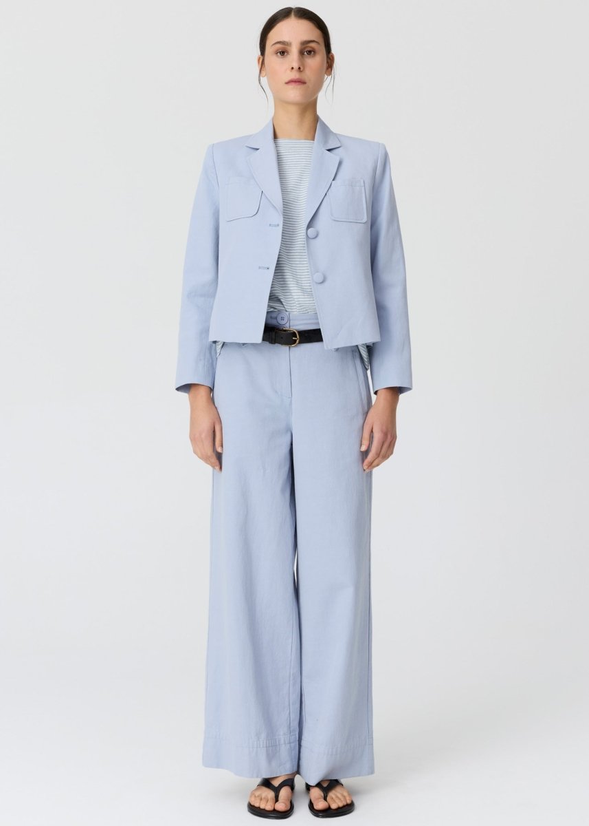 Lira Jacket Blue - Stanleyandstone