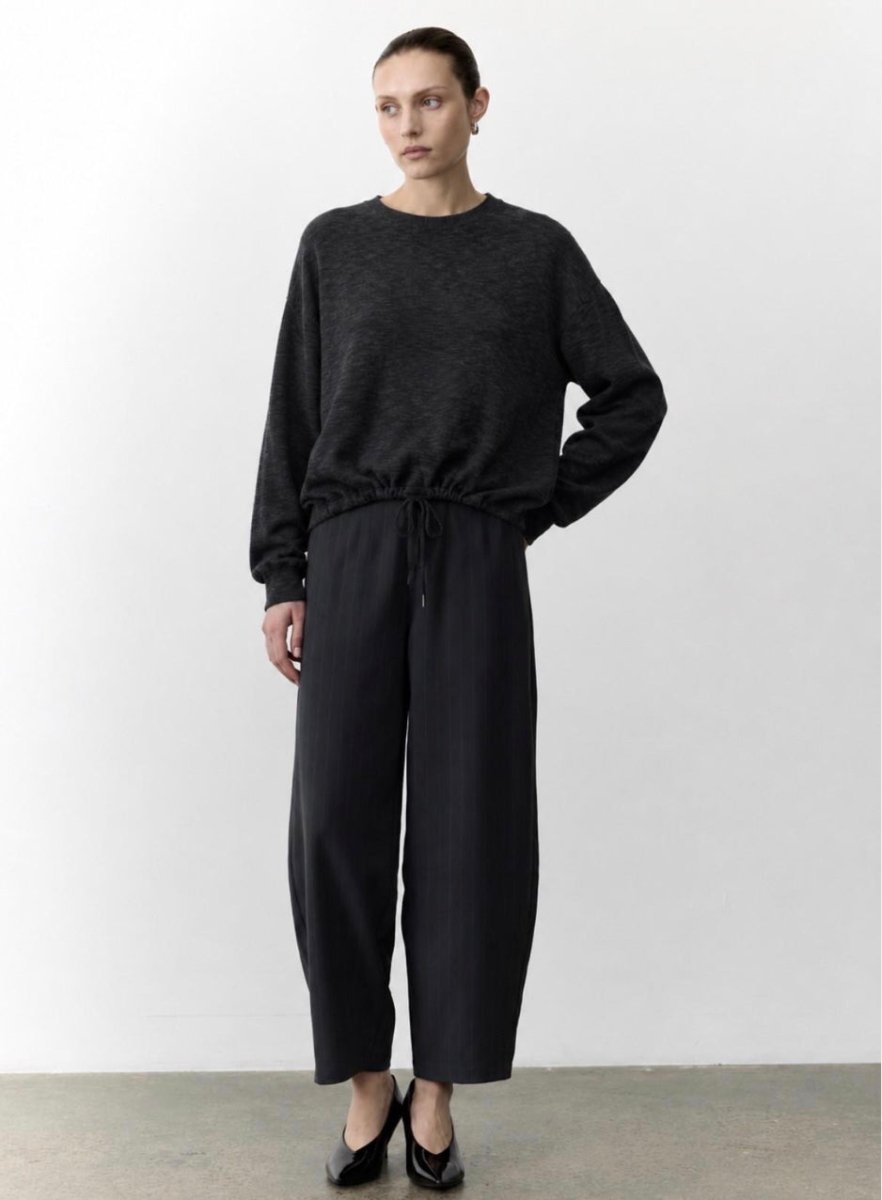 Little Lies Penelope Barrel leg trouser - pinstripe pant Little Lies