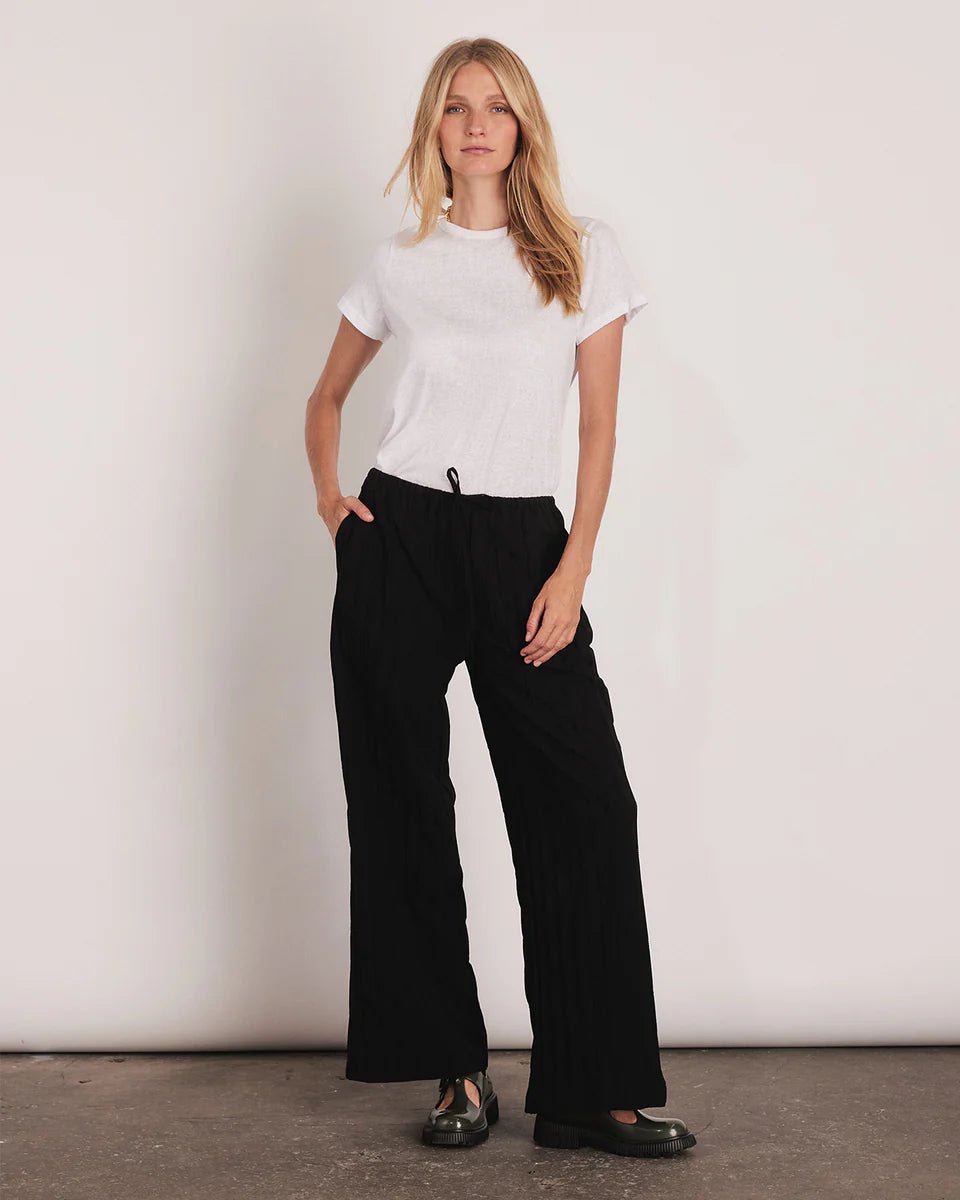 Little lies Tara Pants - Black linen pants Little Lies