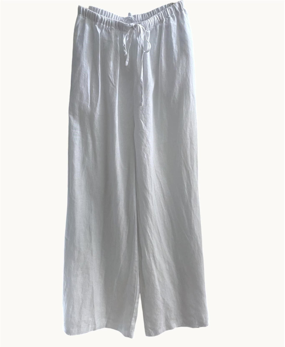 Little lies Tara Pants - White Tee shirt Little Lies