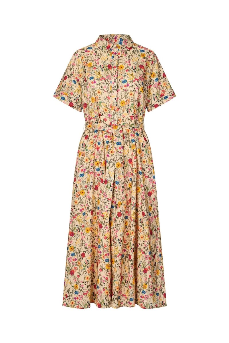 Lollys Laundry Blake Midi Dress - Flower Print - Stanleyandstone