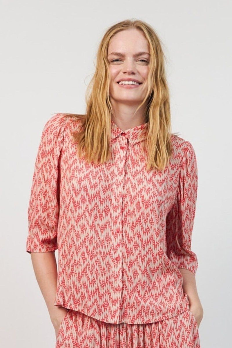 Lollys Laundry Bono Shirt - Pink - Stanleyandstone
