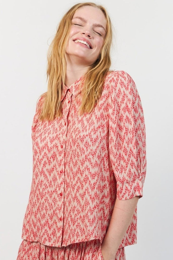 Lollys Laundry Bono Shirt - Pink - Stanleyandstone