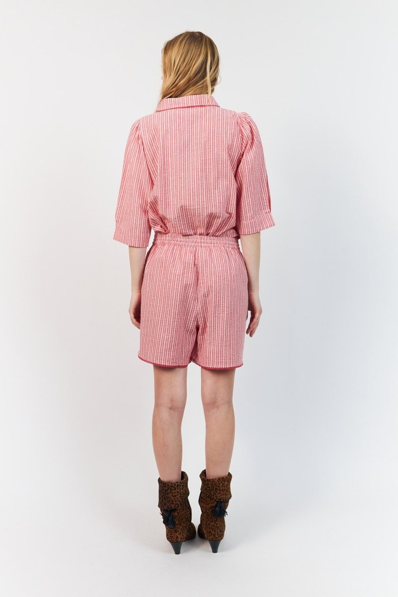 Lollys Laundry Bono Shirt - Red - Stanleyandstone