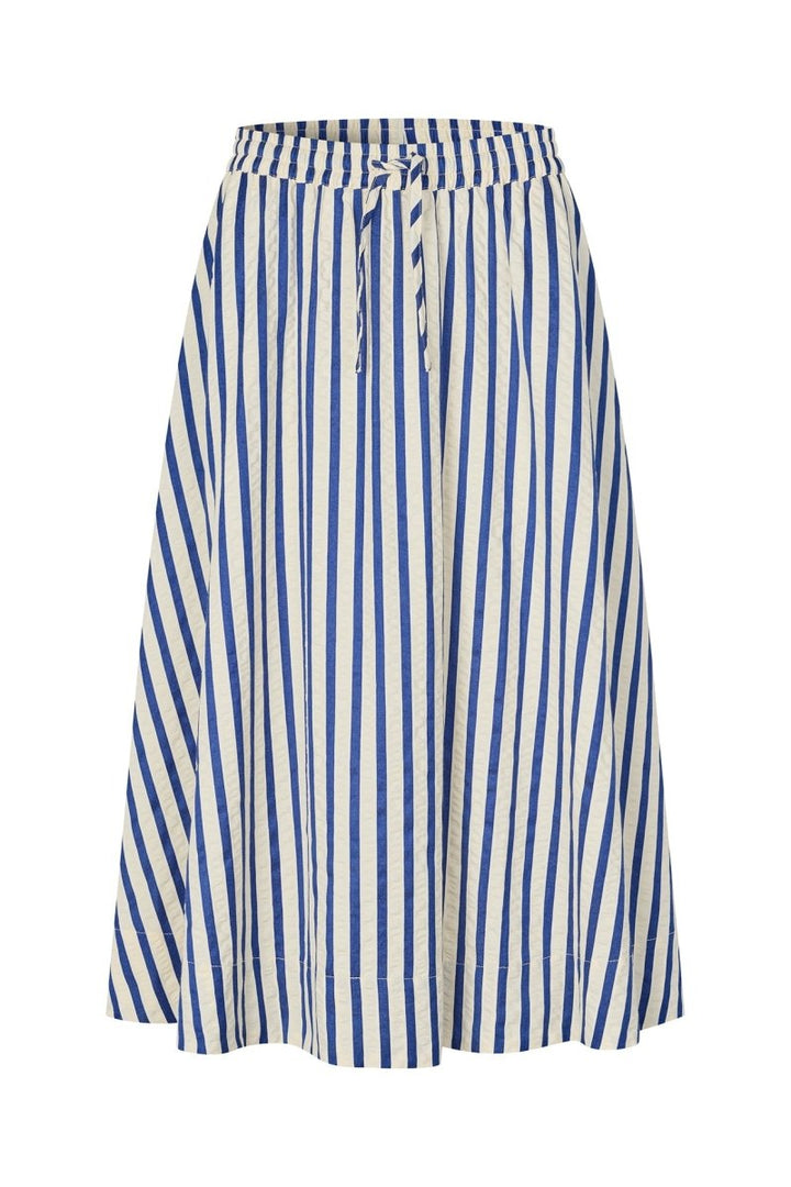 Lollys Laundry Bristol Midi Skirt - Blue - Stanleyandstone