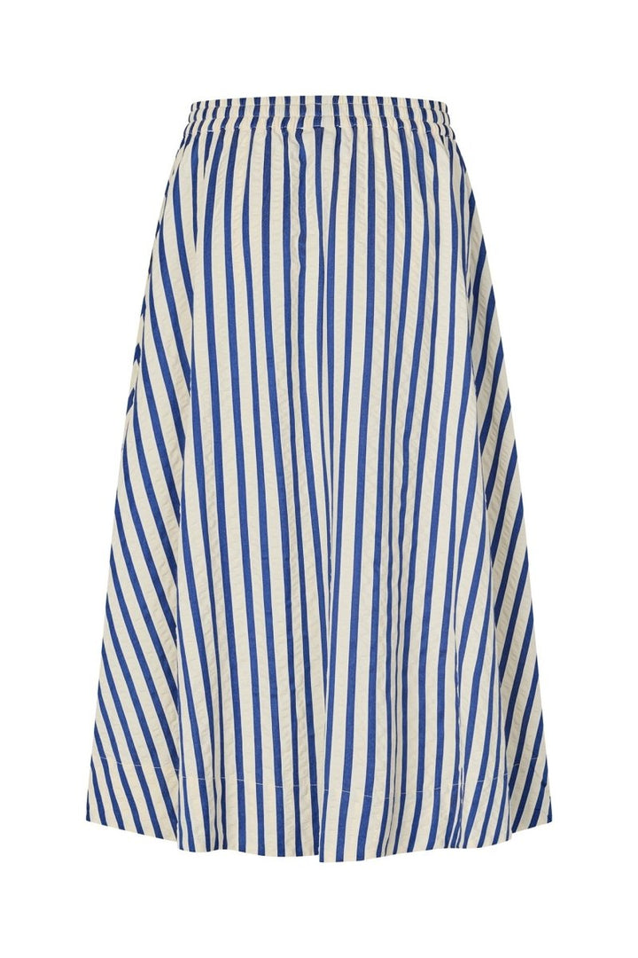Lollys Laundry Bristol Midi Skirt - Blue - Stanleyandstone