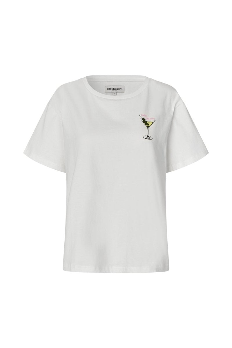 Lollys Laundry Eleanor T-Shirt - White - Stanleyandstone