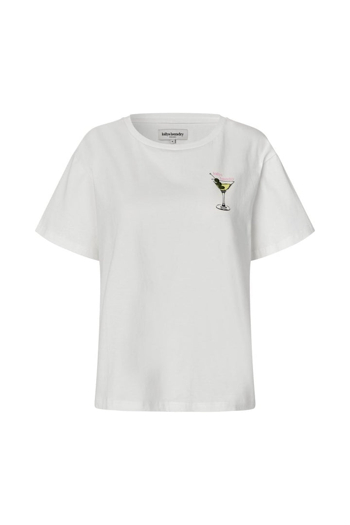 Lollys Laundry Eleanor T-Shirt - White - Stanleyandstone