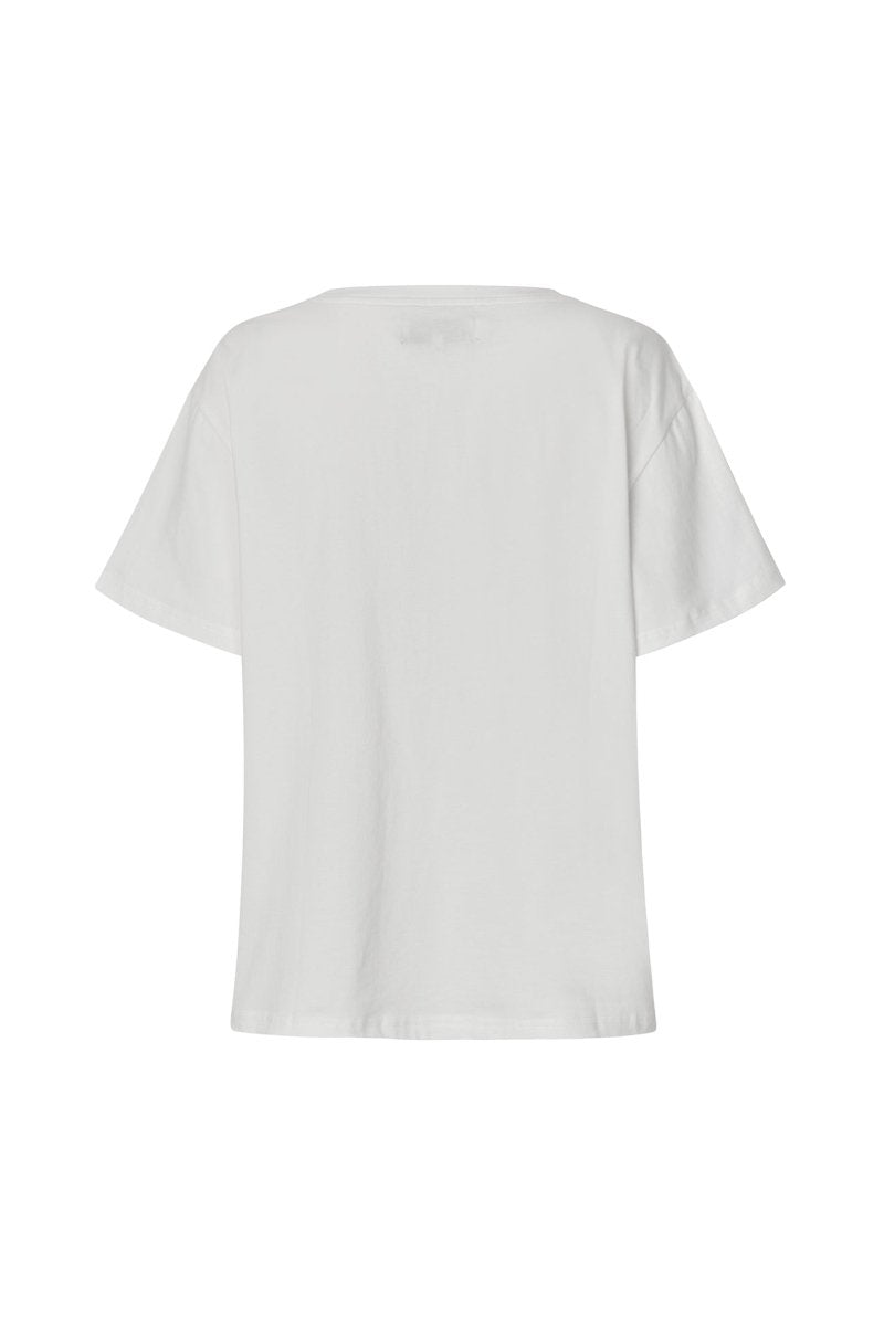 Lollys Laundry Eleanor T-Shirt - White - Stanleyandstone