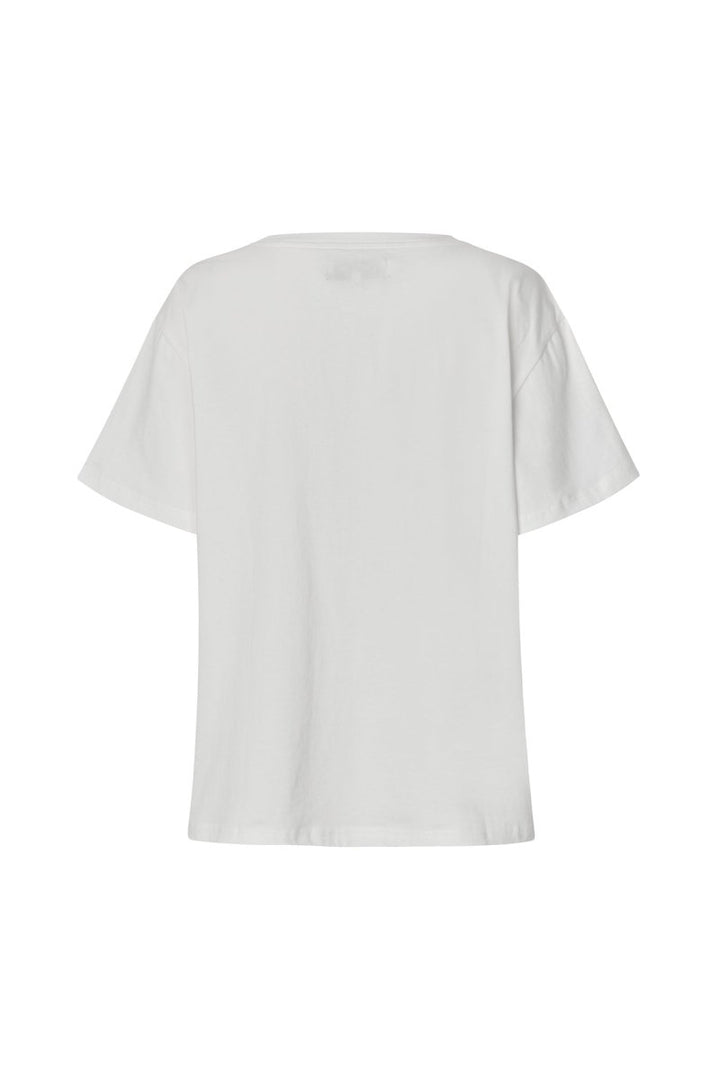 Lollys Laundry Eleanor T-Shirt - White - Stanleyandstone