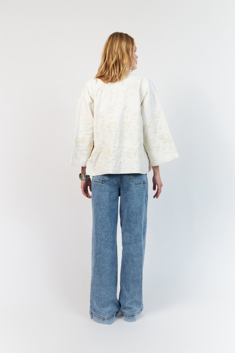 Lollys Laundry Rumi Jacket - Creme - Stanleyandstone