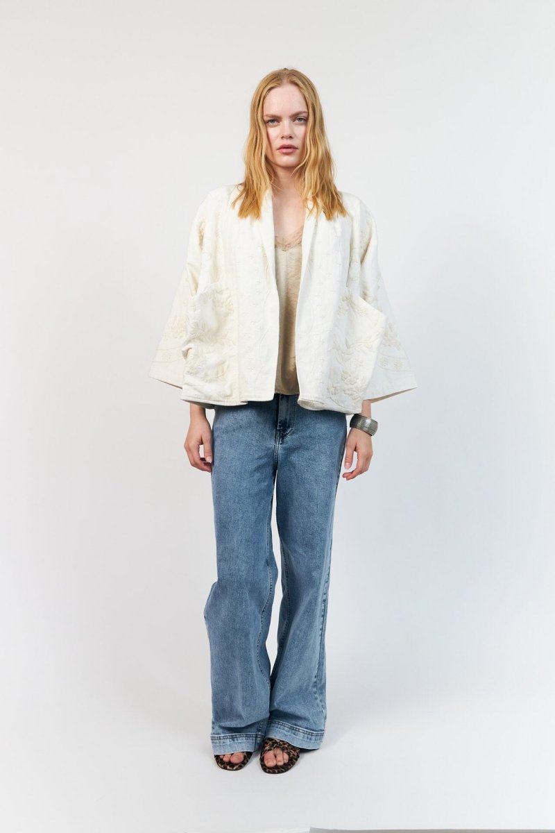 Lollys Laundry Rumi Jacket - Creme - Stanleyandstone