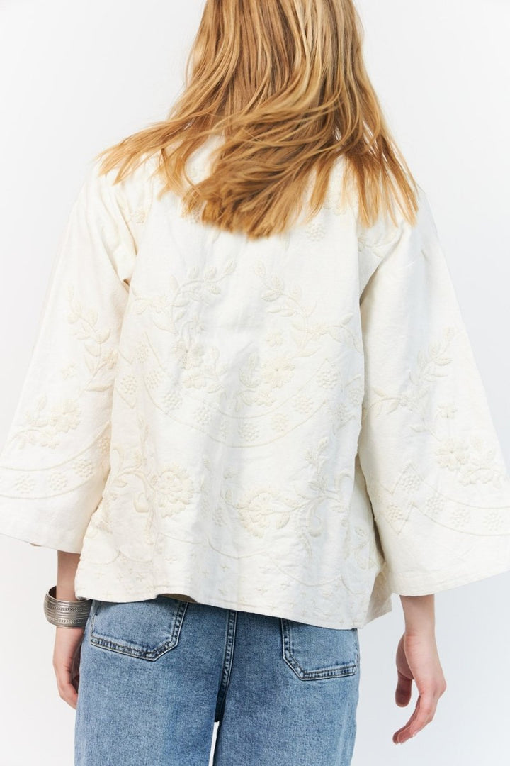 Lollys Laundry Rumi Jacket - Creme - Stanleyandstone