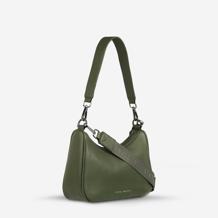 Look Both Ways Bag - Khaki Handbag Status Anxiety