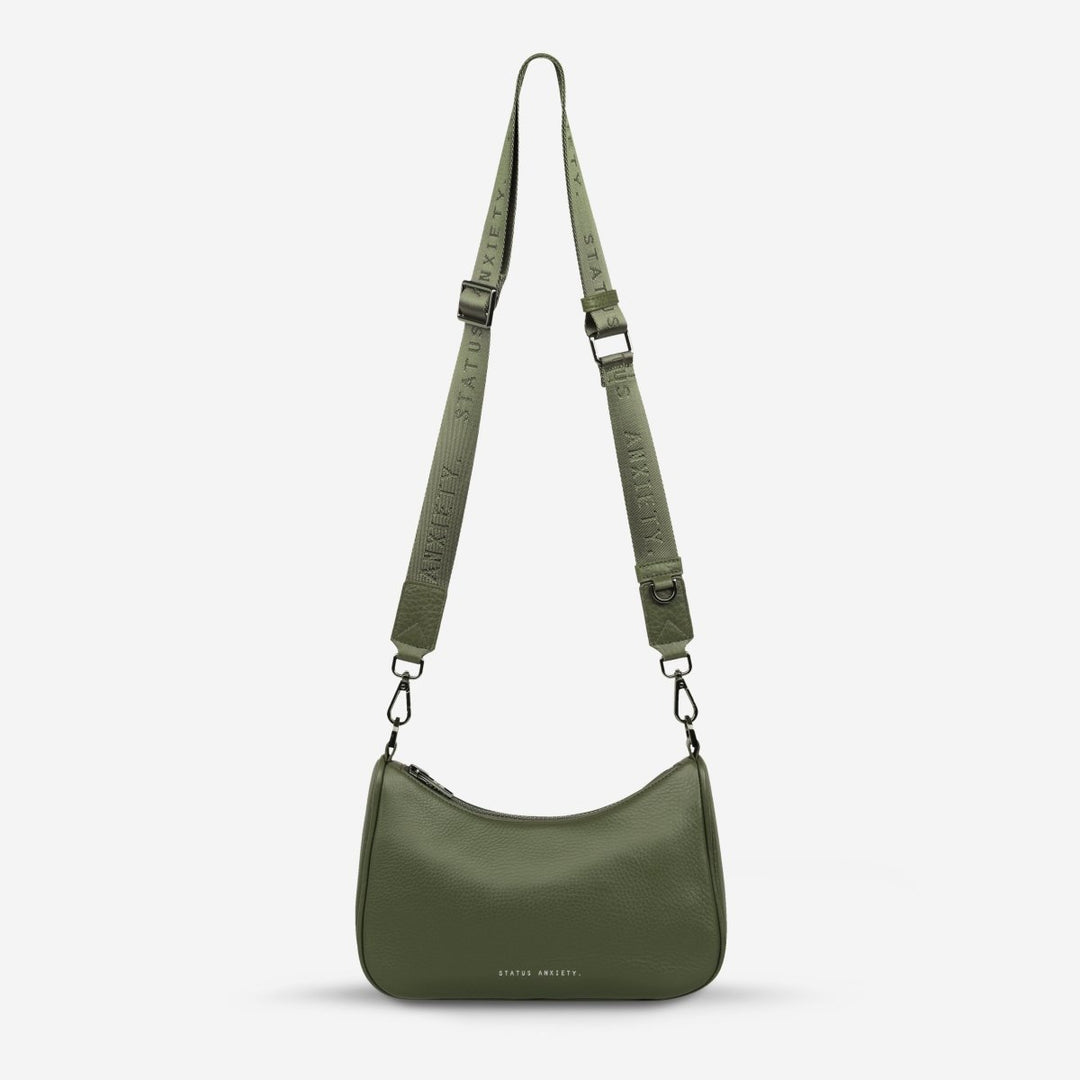 Look Both Ways Bag - Khaki Handbag Status Anxiety
