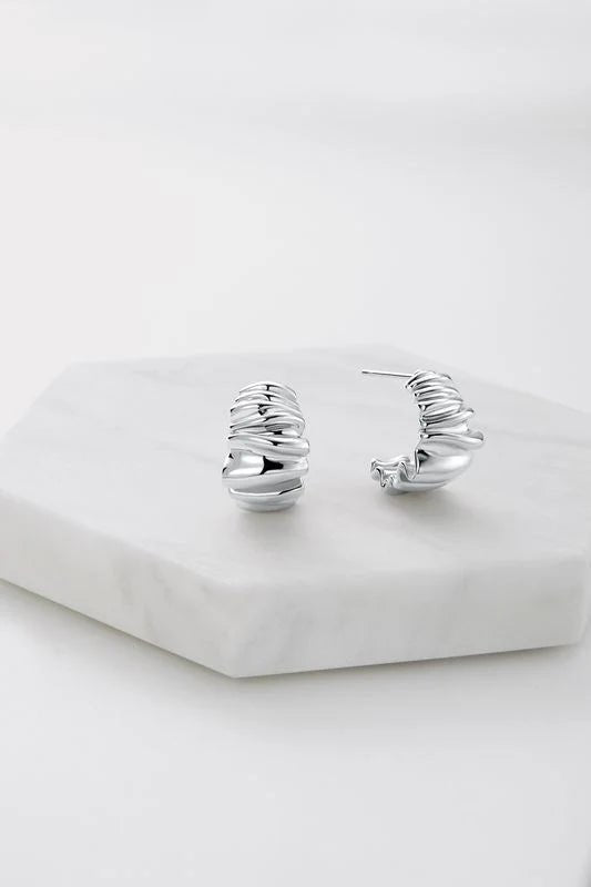 Lottie Earing - Silver earing Zafino Jewellery