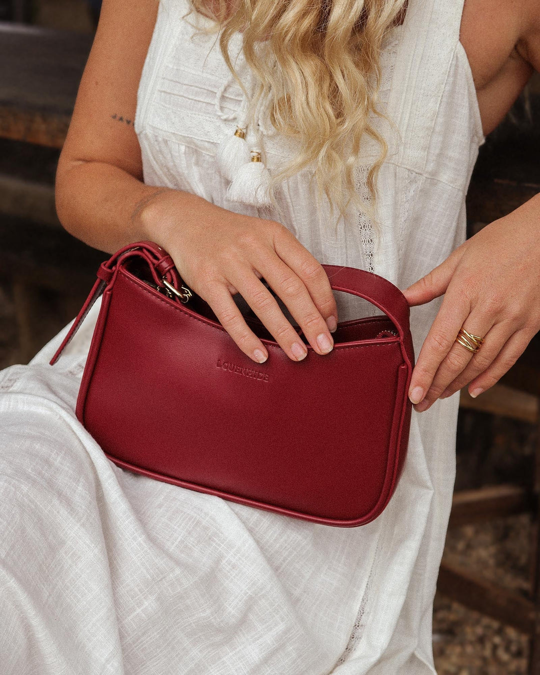 Louenhide - My Shoulder bag - Cherry - Stanleyandstone
