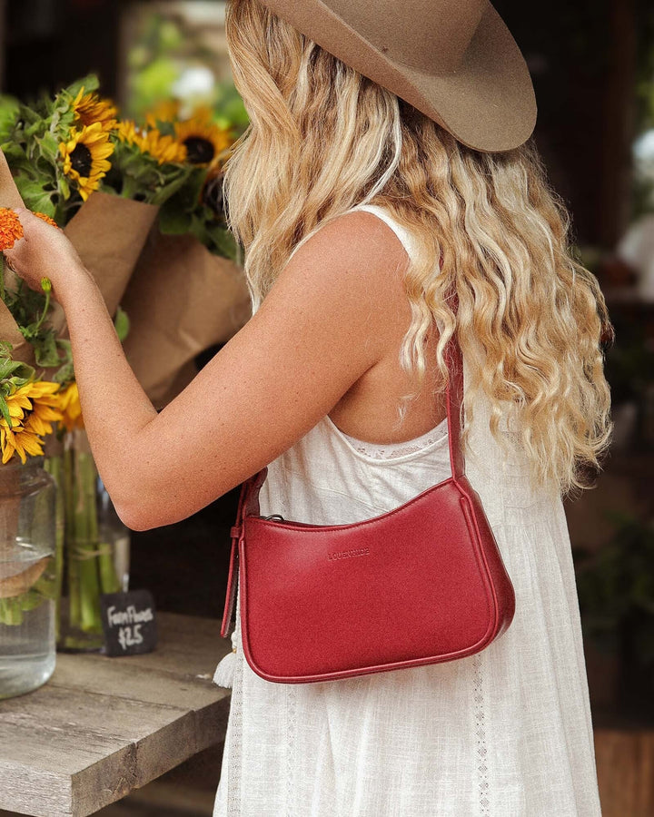 Louenhide - My Shoulder bag - Cherry - Stanleyandstone
