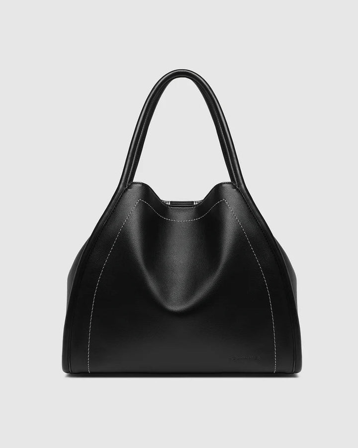 Louenhide - Sutton Shoulder Bag - Black Handbag Louenhide