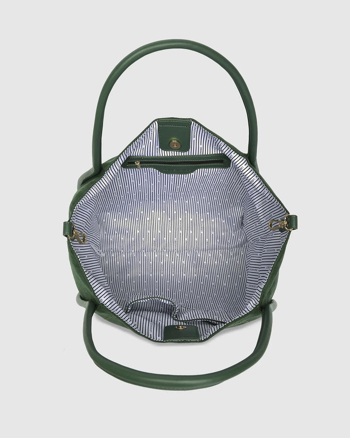 Louenhide - Sutton Shoulder Bag - forest green Handbag Louenhide