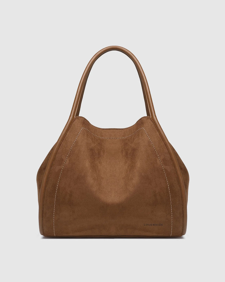 Louenhide - Sutton Shoulder Bag - Tan Handbag Louenhide