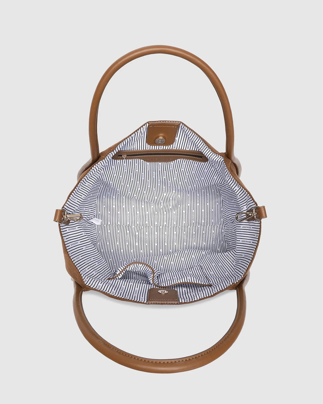 Louenhide - Sutton Shoulder Bag - Tan Handbag Louenhide