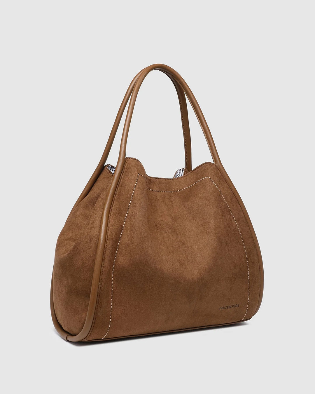 Louenhide - Sutton Shoulder Bag - Tan Handbag Louenhide