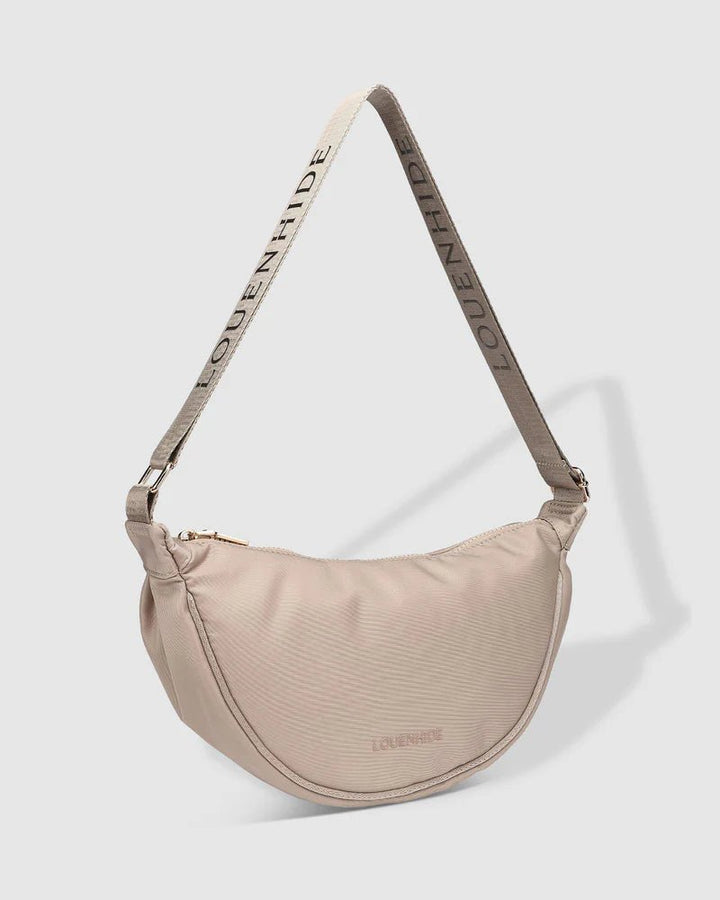 Louenhide - Sylvia Nylon Cross Body Bag Beige Handbag Louenhide