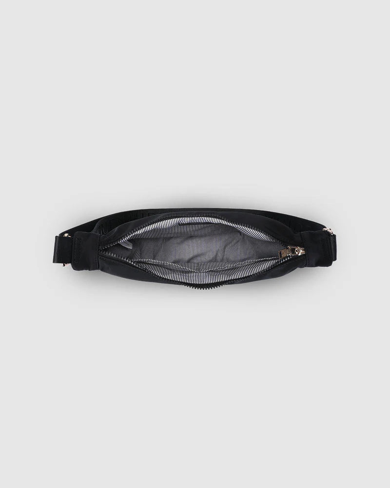 Louenhide - Sylvia Nylon Cross Body Bag Black Handbag Louenhide