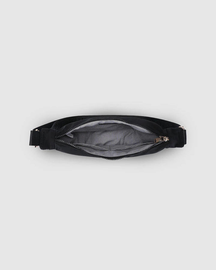 Louenhide - Sylvia Nylon Cross Body Bag Black Handbag Louenhide