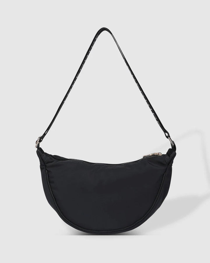 Louenhide - Sylvia Nylon Cross Body Bag Black Handbag Louenhide