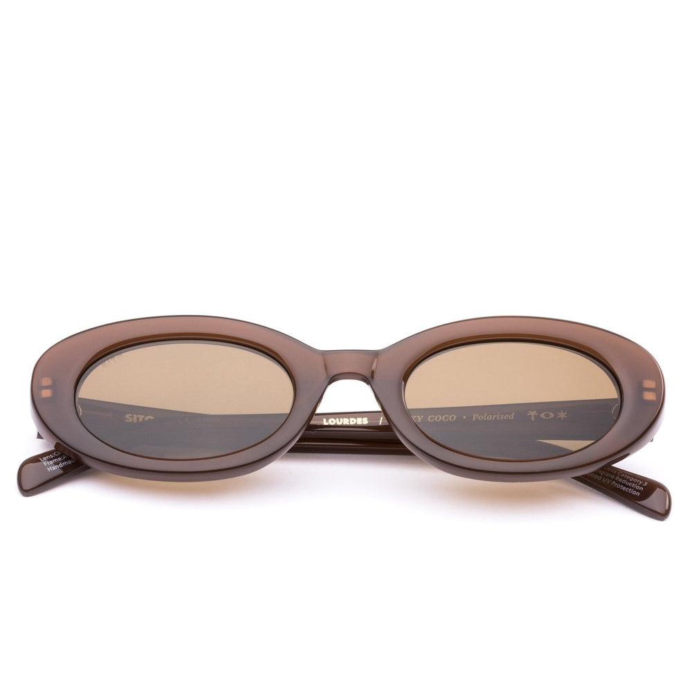 LOURDES SUNGLASSES - MILKY COCO POLARISED Sunglasses Sito Shades