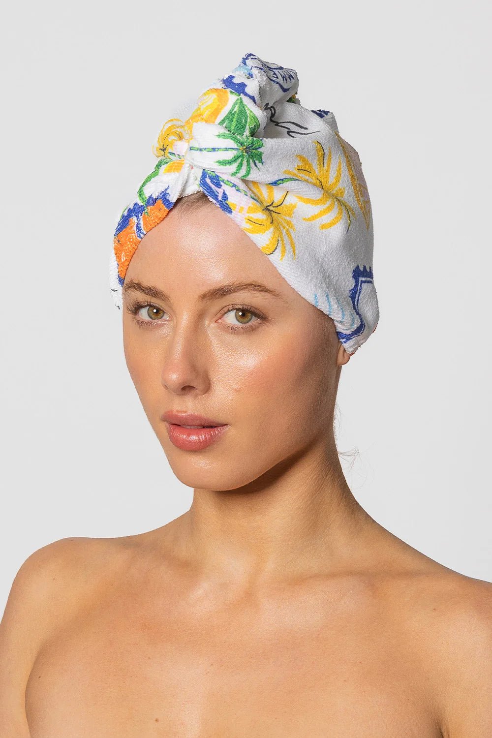 Louvelle Riva Hair towel Wrap - multiple colours Louvelle Australia Isola Postcard