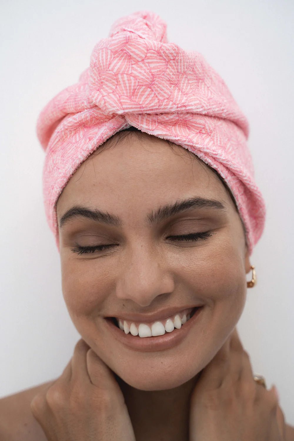Louvelle Riva Hair towel Wrap - multiple colours Louvelle Australia Sweet Shelle
