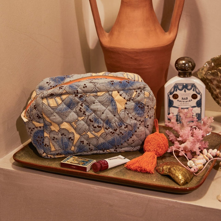 Lucia Beauty Bag Sage & Clare