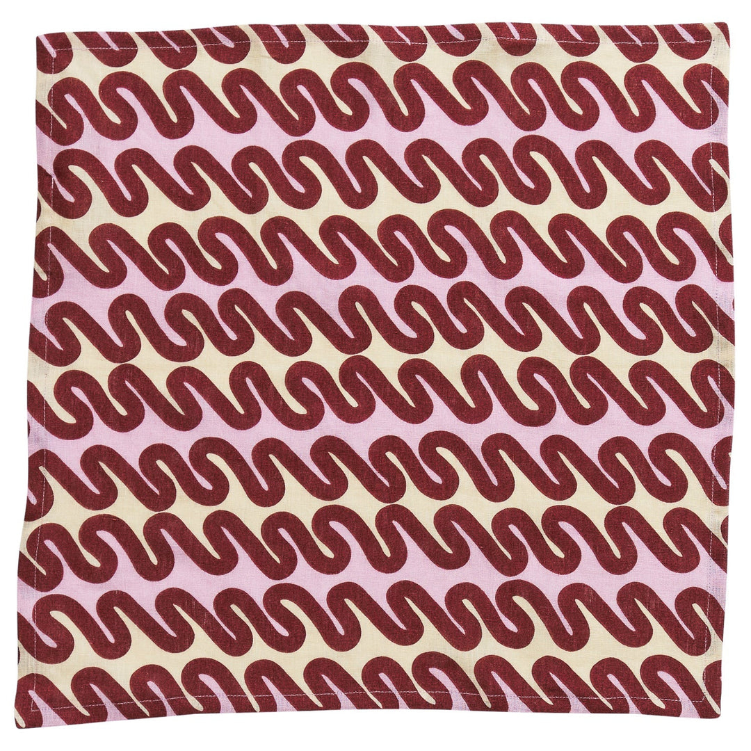 Lucia Napkin Set - Crimson home Sage & Clare