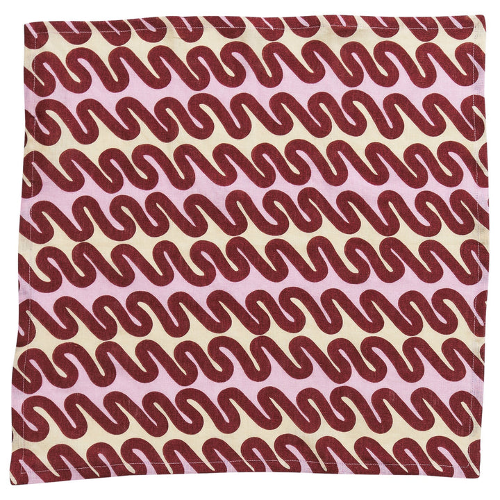 Lucia Napkin Set - Crimson home Sage & Clare