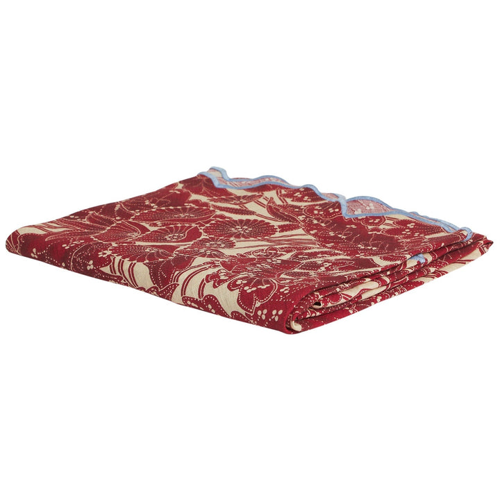 Lucia Round Table Cloth - Crimson home Sage & Clare