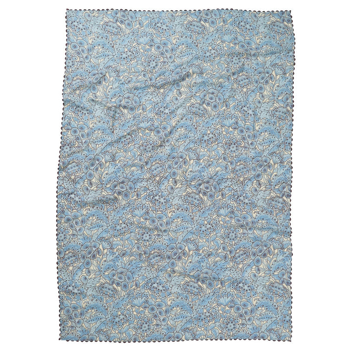 Lucia Table Cloth - Cerulean - Stanleyandstone