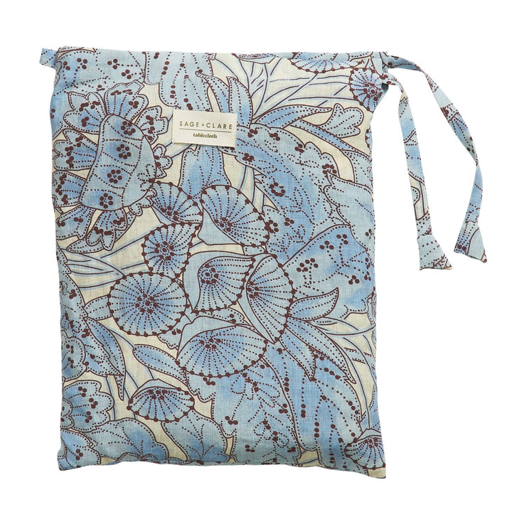 Lucia Table Cloth - Cerulean - Stanleyandstone