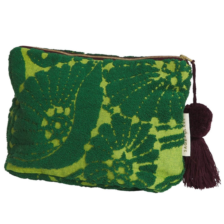 Lucia Terry Pouch - Kelp - Stanleyandstone