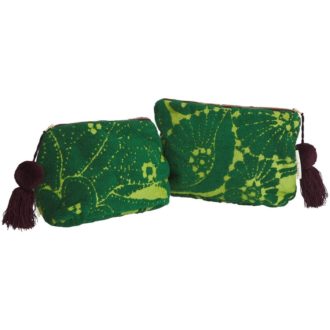 Lucia Terry Pouch - Kelp - Stanleyandstone