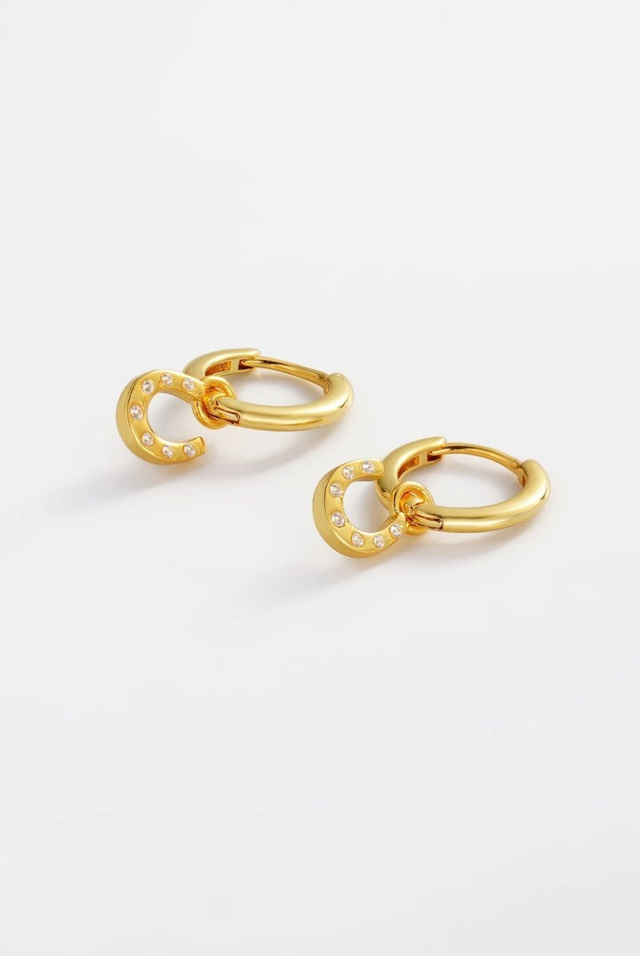 Lucky Hoop - Gold Zafino Jewellery