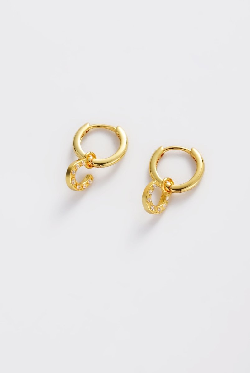 Lucky Hoop - Gold Zafino Jewellery