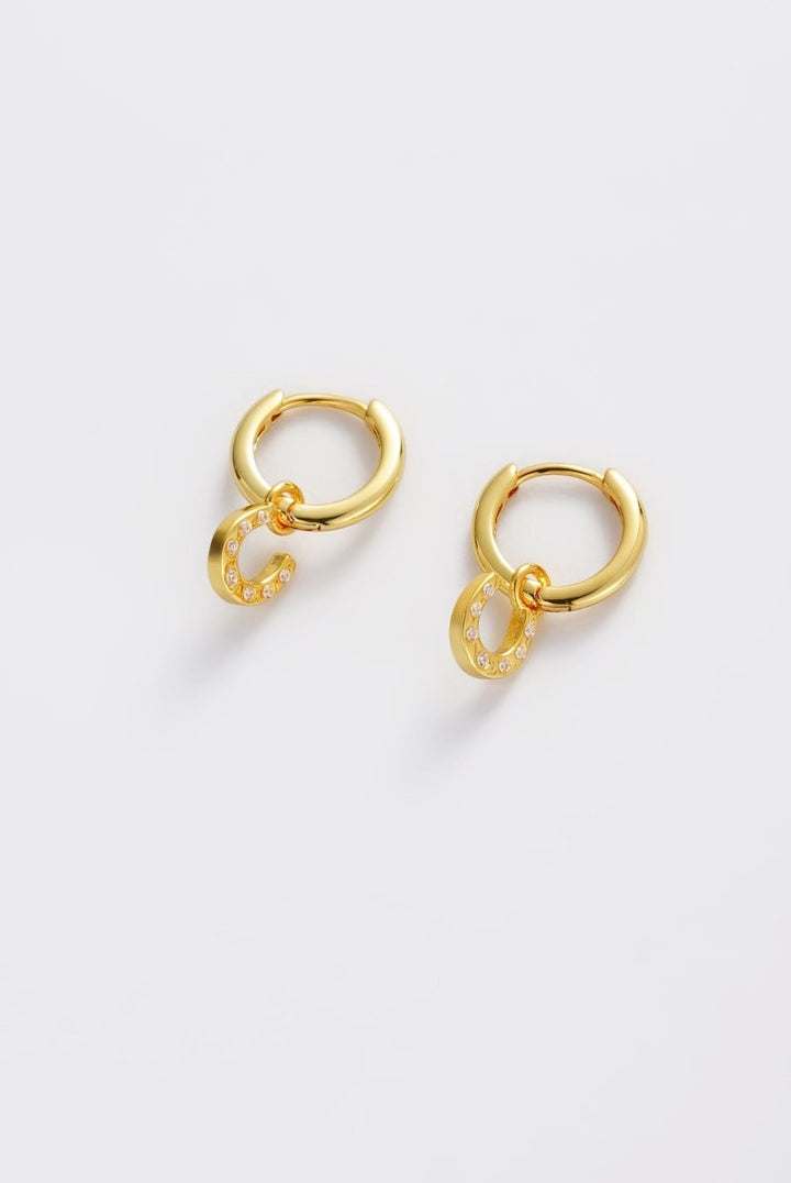 Lucky Hoop - Gold Zafino Jewellery