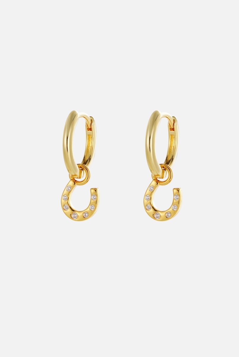 Lucky Hoop - Gold Zafino Jewellery