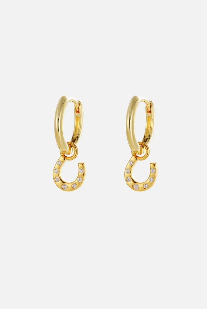 Lucky Hoop - Gold Zafino Jewellery